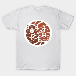 Red Panda Yin Yang T-Shirt